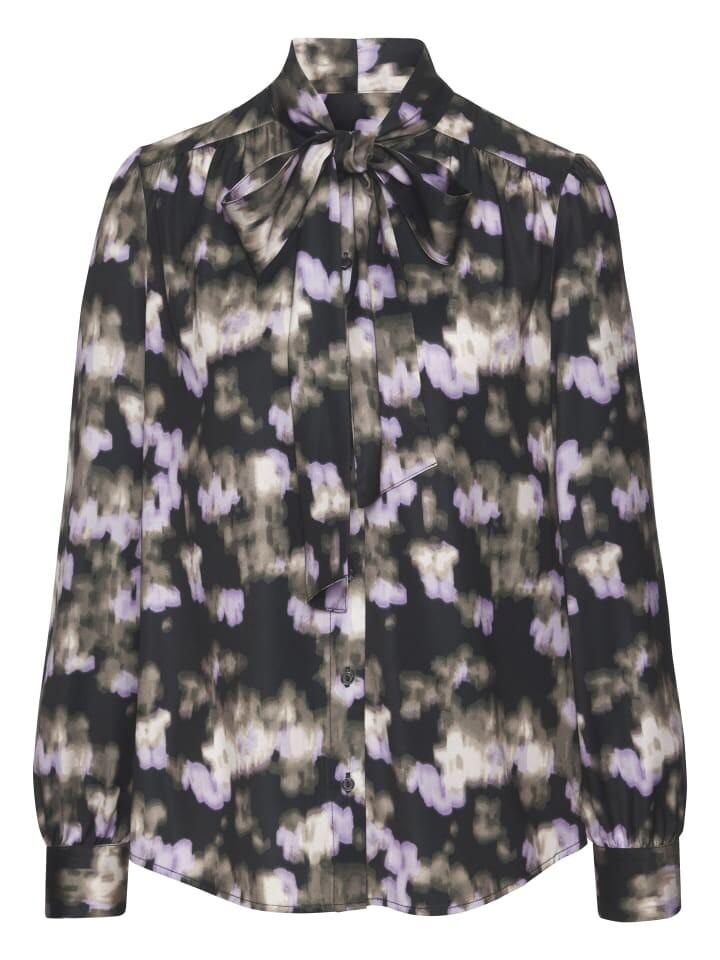 Блуза LASCANA, цвет schwarz-flieder bedruckt
Блуза LASCANA, цвет schwarz-flieder bedruckt