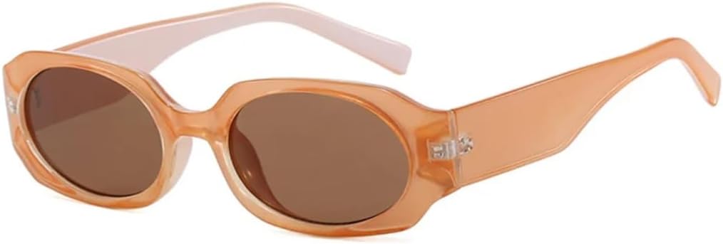 Солнцезащитные очки с защитой от УФ-излучения UV400 | Маленькая оправа, цвет "желе" | Для женщин и мужчин, для занятий спортом на открытом воздухе и вождения DSVIGF, Lightbrown-brown
Солнцезащитные очки с защитой от УФ-излучения UV400 | Маленькая оправа, цвет "желе" | Для женщин и мужчин, для занятий спортом на открытом воздухе и вождения DSVIGF, Lightbrown-brown