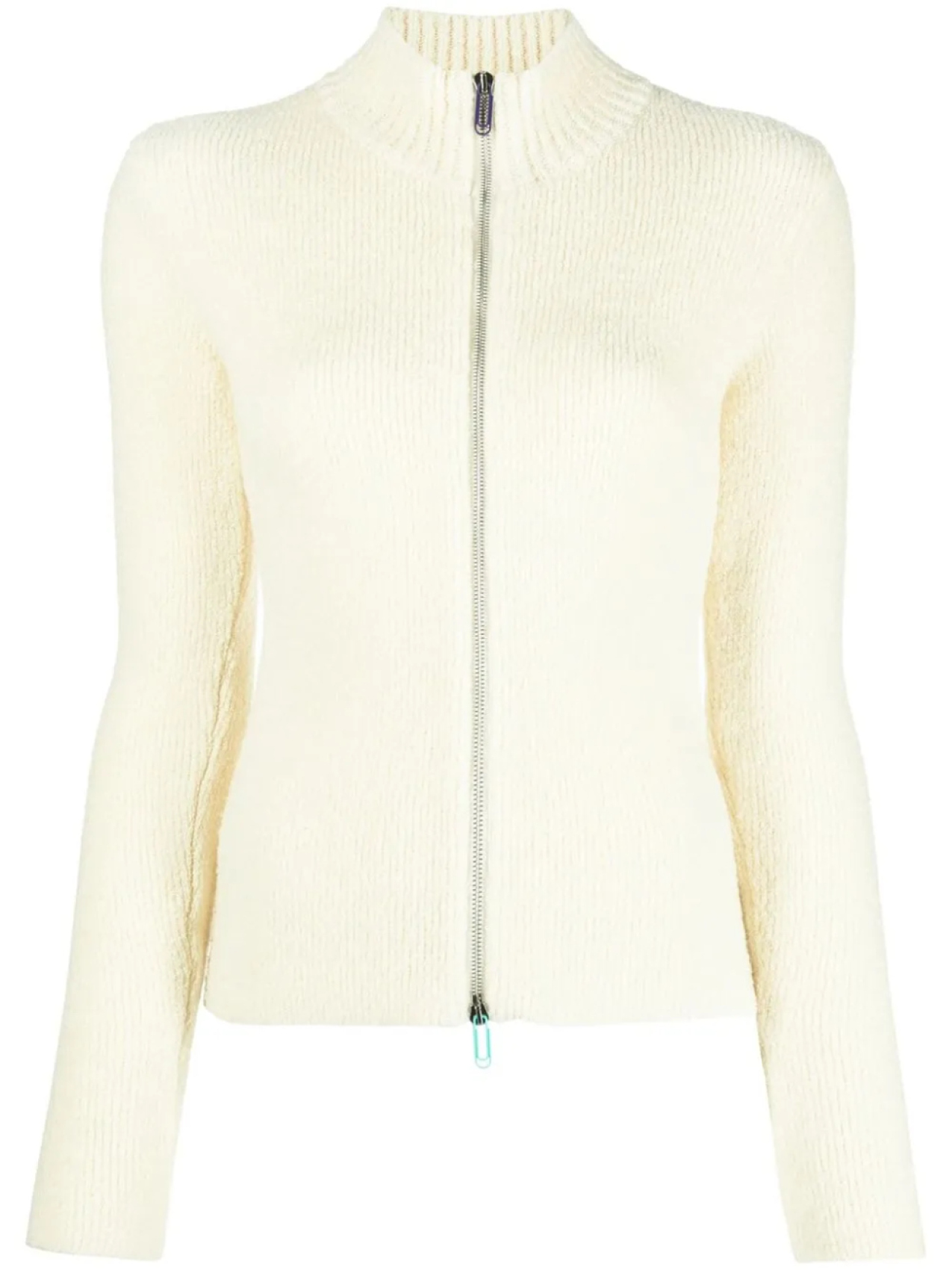 Off-White кардиган на молнии, белый
Off-White кардиган на молнии, белый