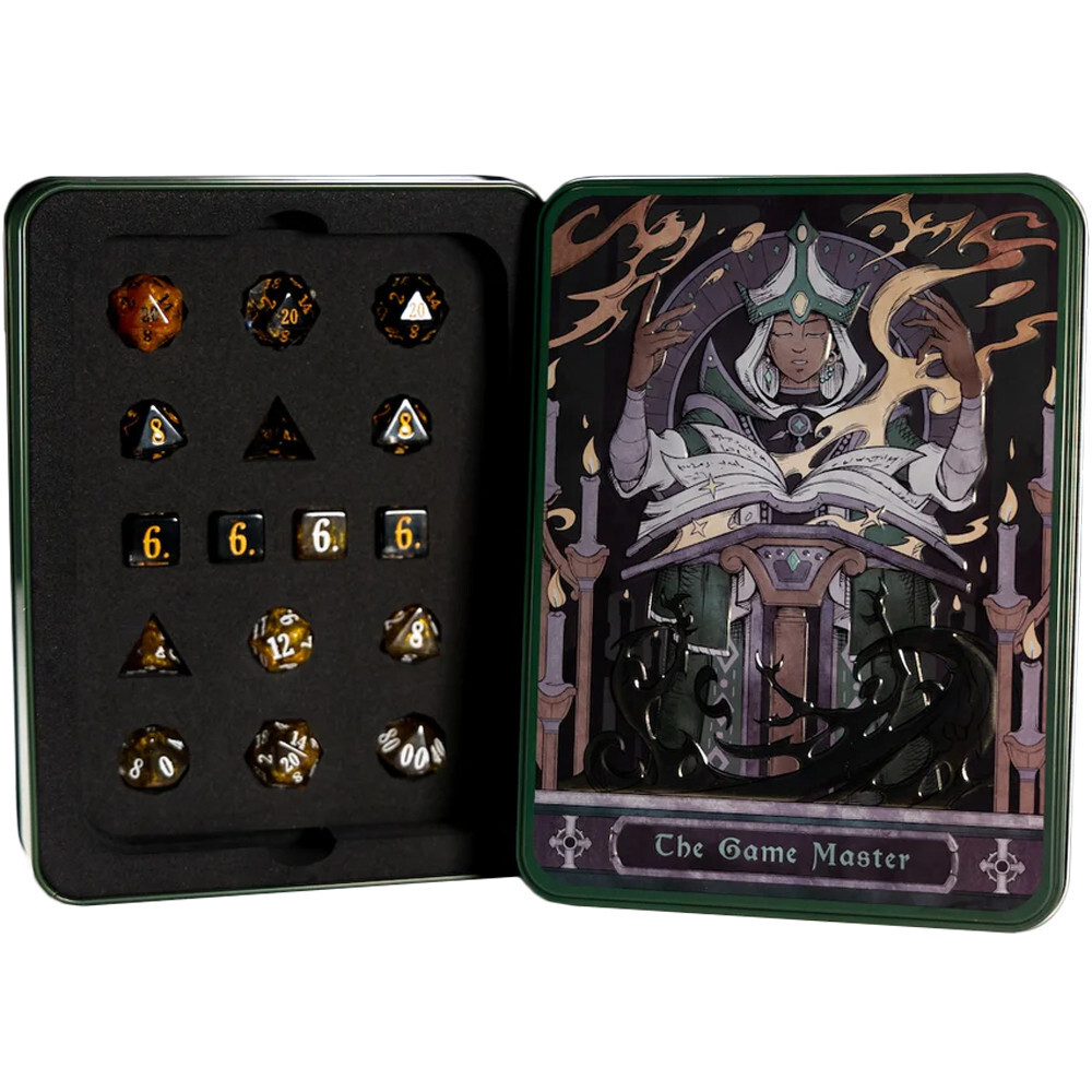 Аксессуары Beadle and Grimm's RPG Class Dice: Epic Resin - Game Master (16)
Аксессуары Beadle and Grimm's RPG Class Dice: Epic Resin - Game Master (16)