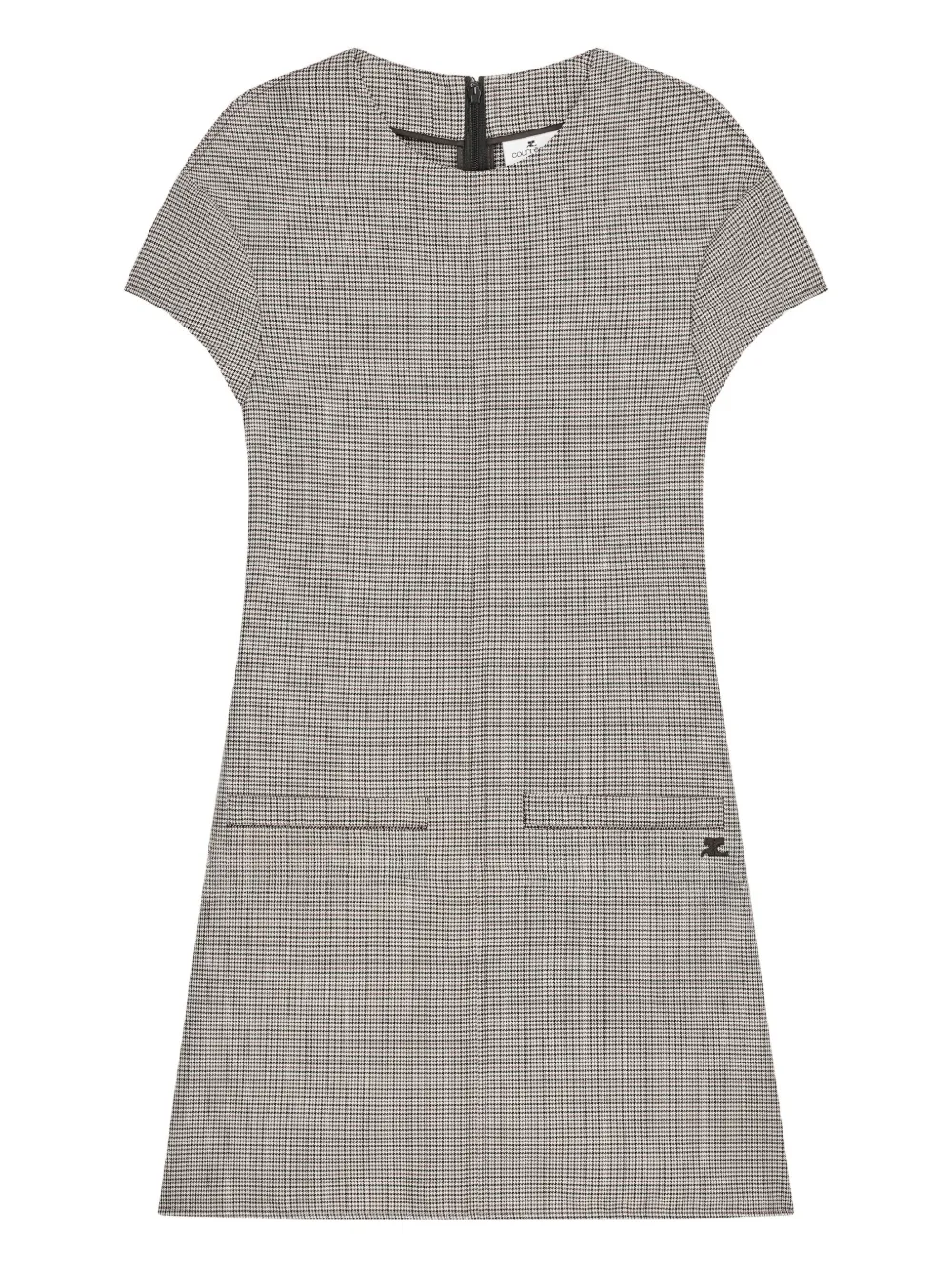 Платье в ломаную клетку Courrèges, серый
Платье в ломаную клетку Courrèges, серый