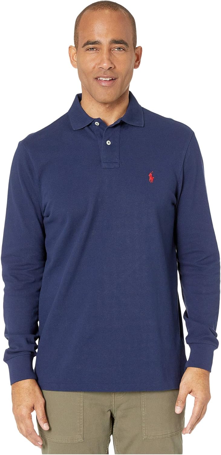 Polo Ralph Lauren классический крой длинный рукав мягкий поло, Blue, Синий, Polo Ralph Lauren классический крой длинный рукав мягкий поло, Blue
Polo Ralph Lauren классический крой длинный рукав мягкий поло, Blue, Синий, Polo Ralph Lauren классический крой длинный рукав мягкий поло, Blue