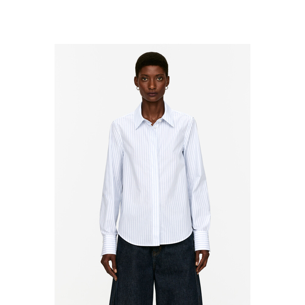 Рубашка женская Arket с базовым воротником, белый
Рубашка женская Arket с базовым воротником, белый