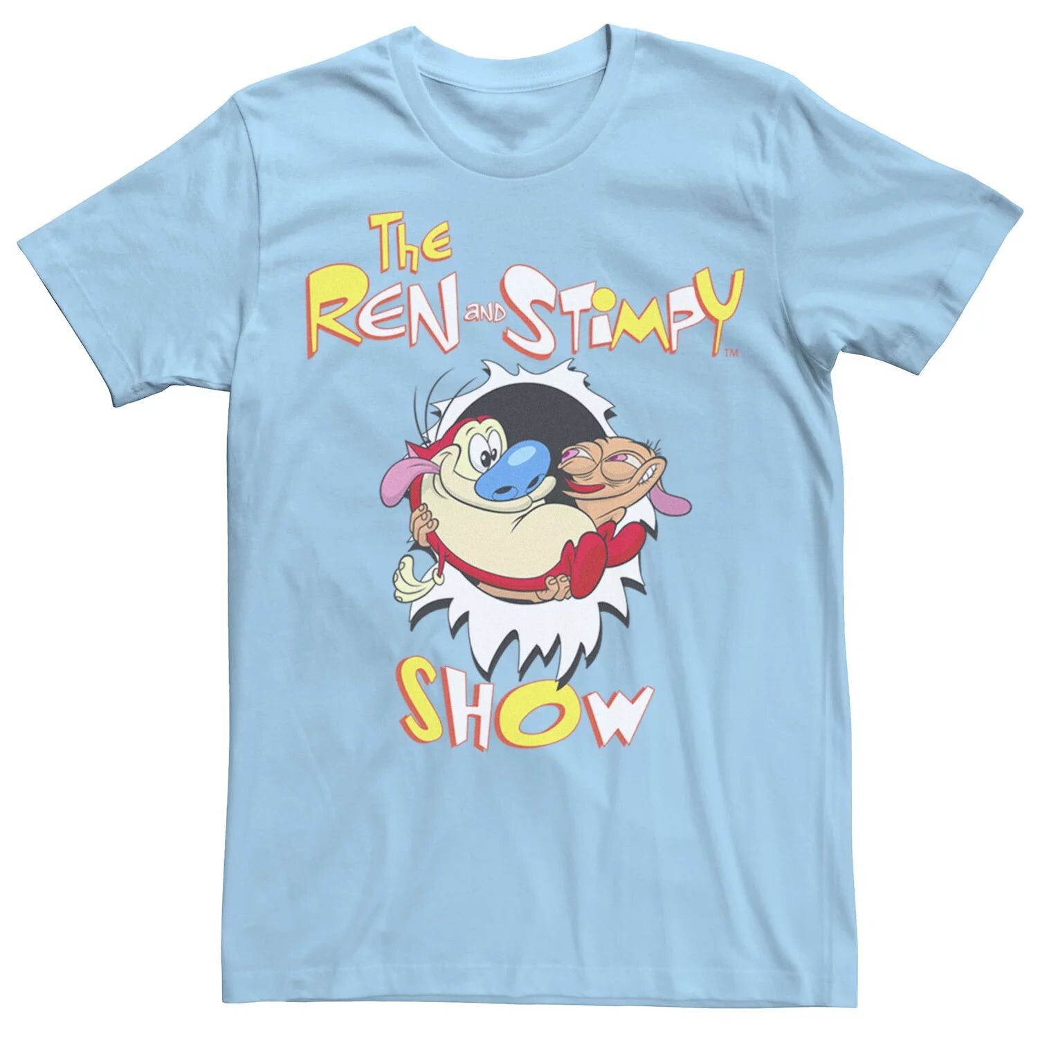 Мужская футболка с логотипом Ren & Stimpy Show Tear Through Retro Licensed Character, светло-синий
Мужская футболка с логотипом Ren & Stimpy Show Tear Through Retro Licensed Character, светло-синий