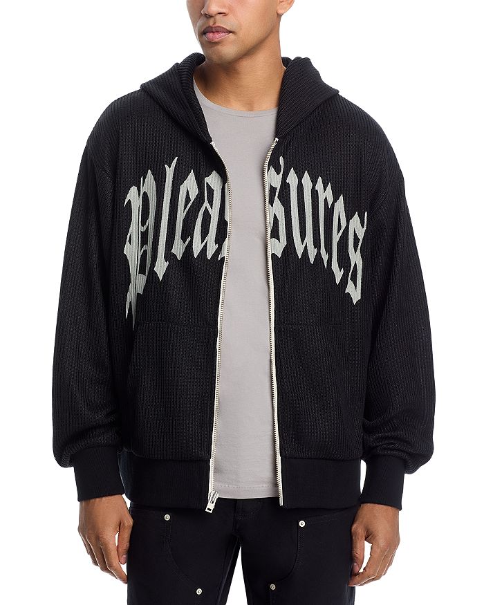 Регулярный фасон худи с молнией и логотипом Twitch вязка Pleasures, черный
Регулярный фасон худи с молнией и логотипом Twitch вязка Pleasures, черный