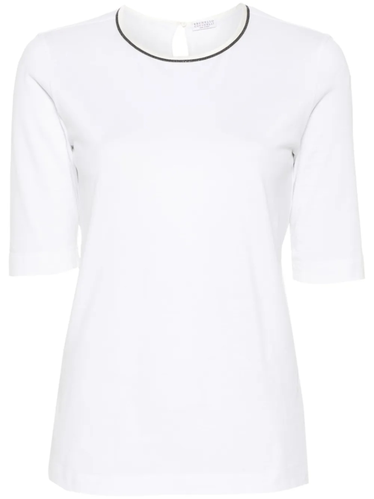 Brunello Cucinelli футболка с декором Monili, белый
Brunello Cucinelli футболка с декором Monili, белый