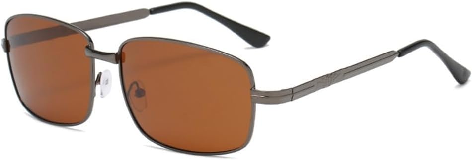 Поляризованные солнцезащитные очки для мужчин и женщин, зеркальные очки для вождения, металлическая оправа, защитные очки UV400 с защитой от бликов VFDHN, Brown Single Bridge
Поляризованные солнцезащитные очки для мужчин и женщин, зеркальные очки для вождения, металлическая оправа, защитные очки UV400 с защитой от бликов VFDHN, Brown Single Bridge