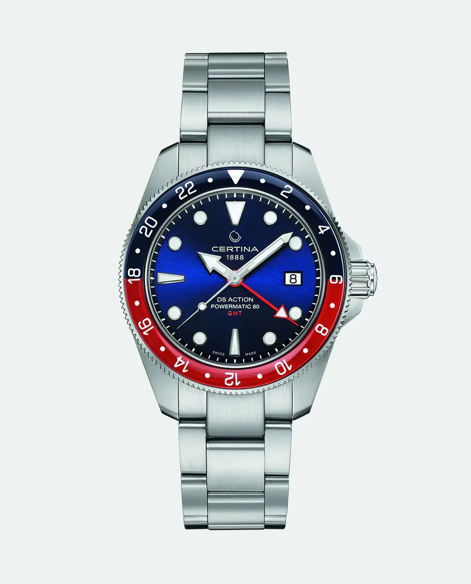 DS Action GMT C0329291104100 Автоматические мужские часы из стали Certina, серебрянный
DS Action GMT C0329291104100 Автоматические мужские часы из стали Certina, серебрянный
