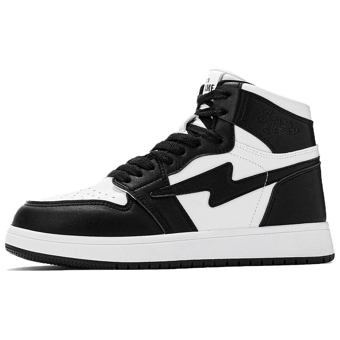 SESAME STREET Термостойкие нескользящие амортизирующие износостойкие мид-топ скейтбордские кроссовки унисекс белый черный, цвет White Black
SESAME STREET Термостойкие нескользящие амортизирующие износостойкие мид-топ скейтбордские кроссовки унисекс белый черный, цвет White Black