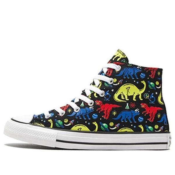 Кроссовки chuck taylor all star big dinosaur black/multi-color Converse, черный 
Кроссовки chuck taylor all star big dinosaur black/multi-color Converse, черный