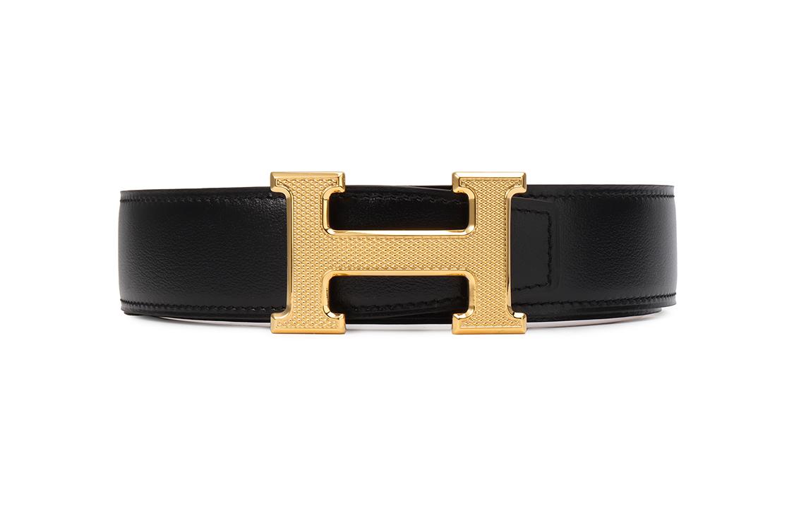 Кожаный ремень из коровьей кожи унисекс коричневый/черный ширина 3,2 см HERMES
Кожаный ремень из коровьей кожи унисекс коричневый/черный ширина 3,2 см HERMES