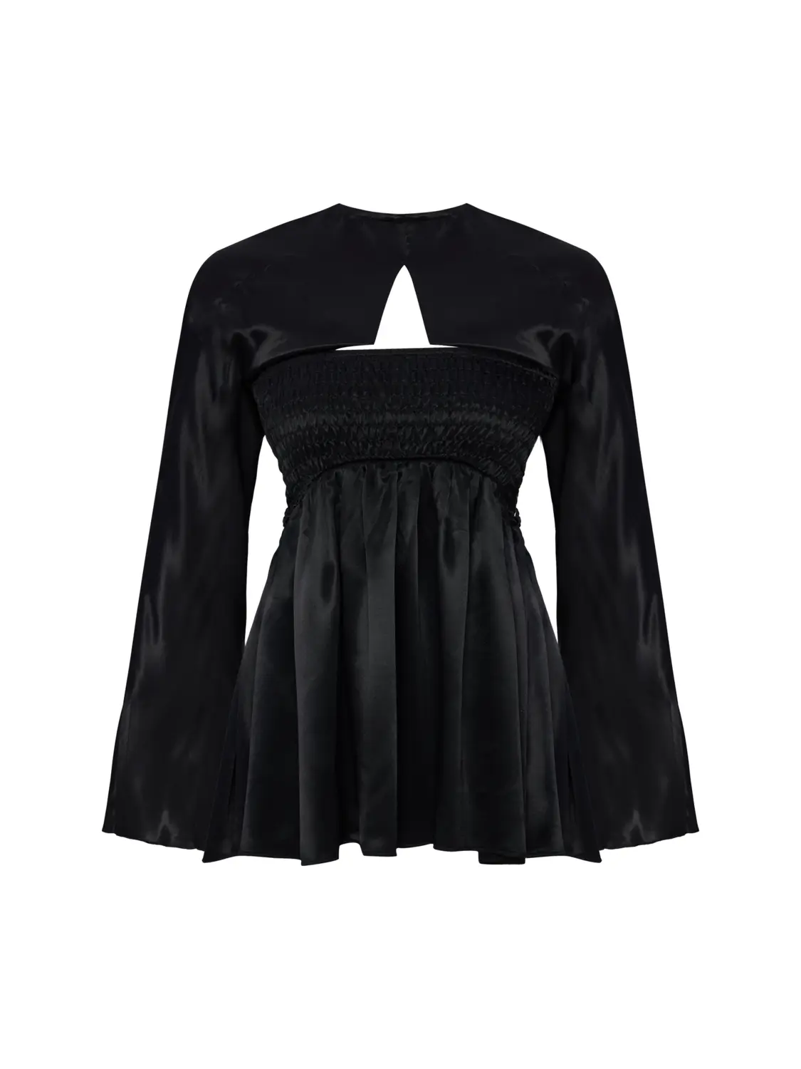 Мини-платье с длинными рукавами PCFG, черный
Мини-платье с длинными рукавами PCFG, черный