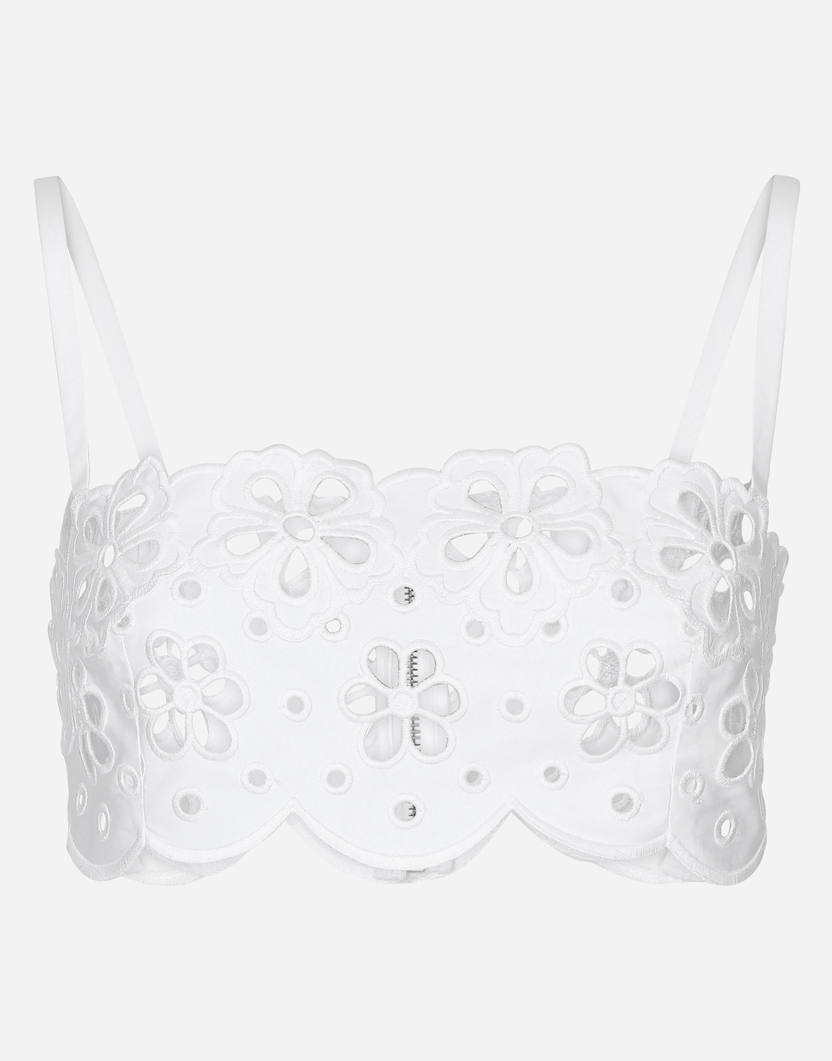 Хлопковый топ с вырезами Dolce & Gabbana, белый
Хлопковый топ с вырезами Dolce & Gabbana, белый