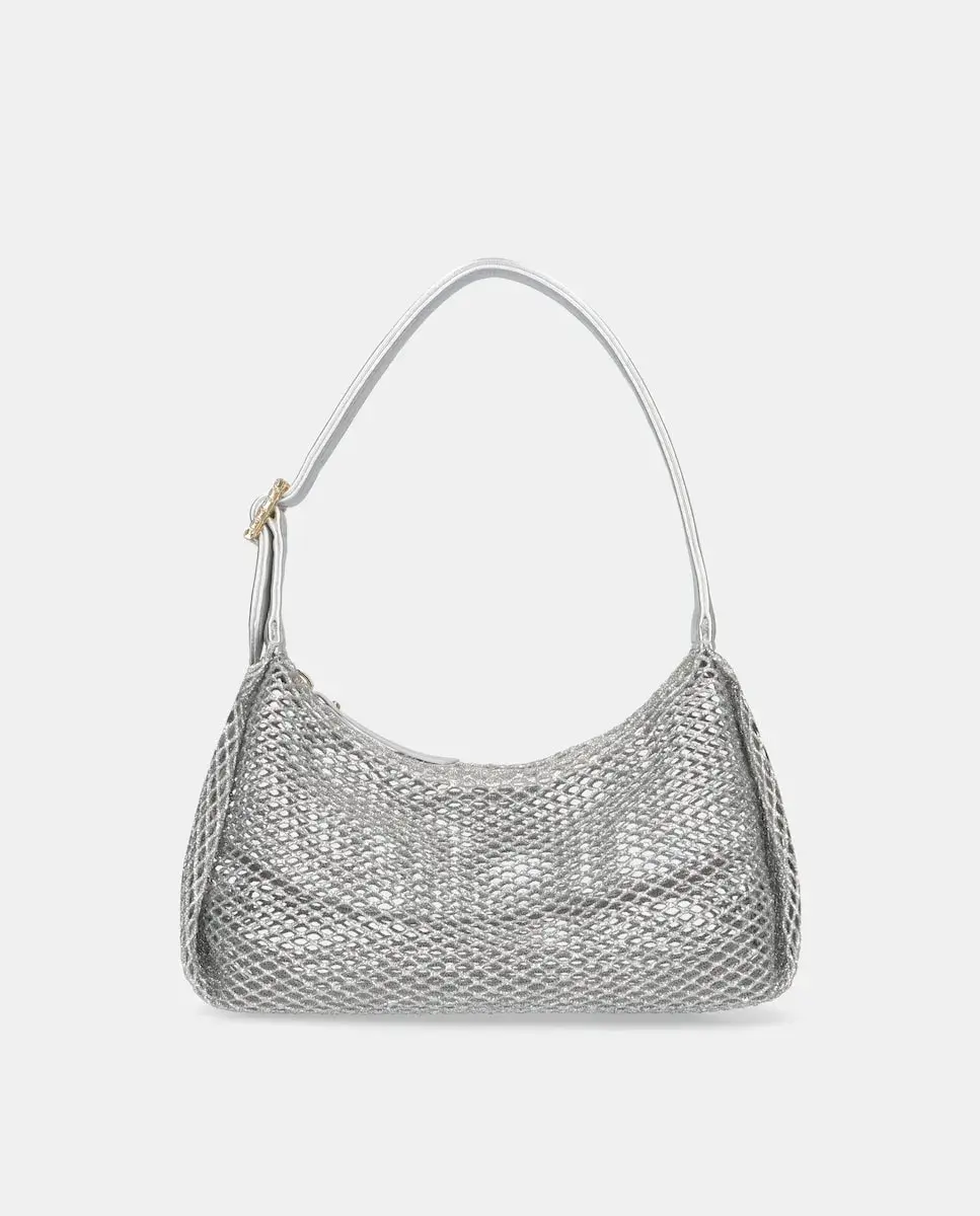 Женская сумка через плечо из сетки и серебристой металлизированной кожи наппа Pretty Ballerinas, серебряный
Женская сумка через плечо из сетки и серебристой металлизированной кожи наппа Pretty Ballerinas, серебряный