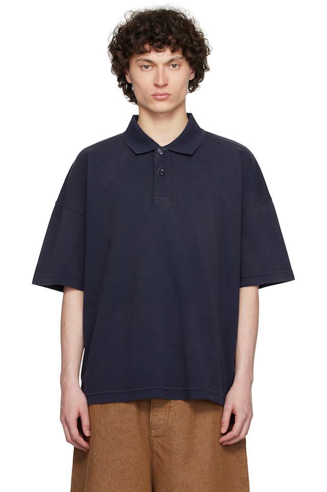 Поло с принтом якоря Jw Anderson, синий
Поло с принтом якоря Jw Anderson, синий