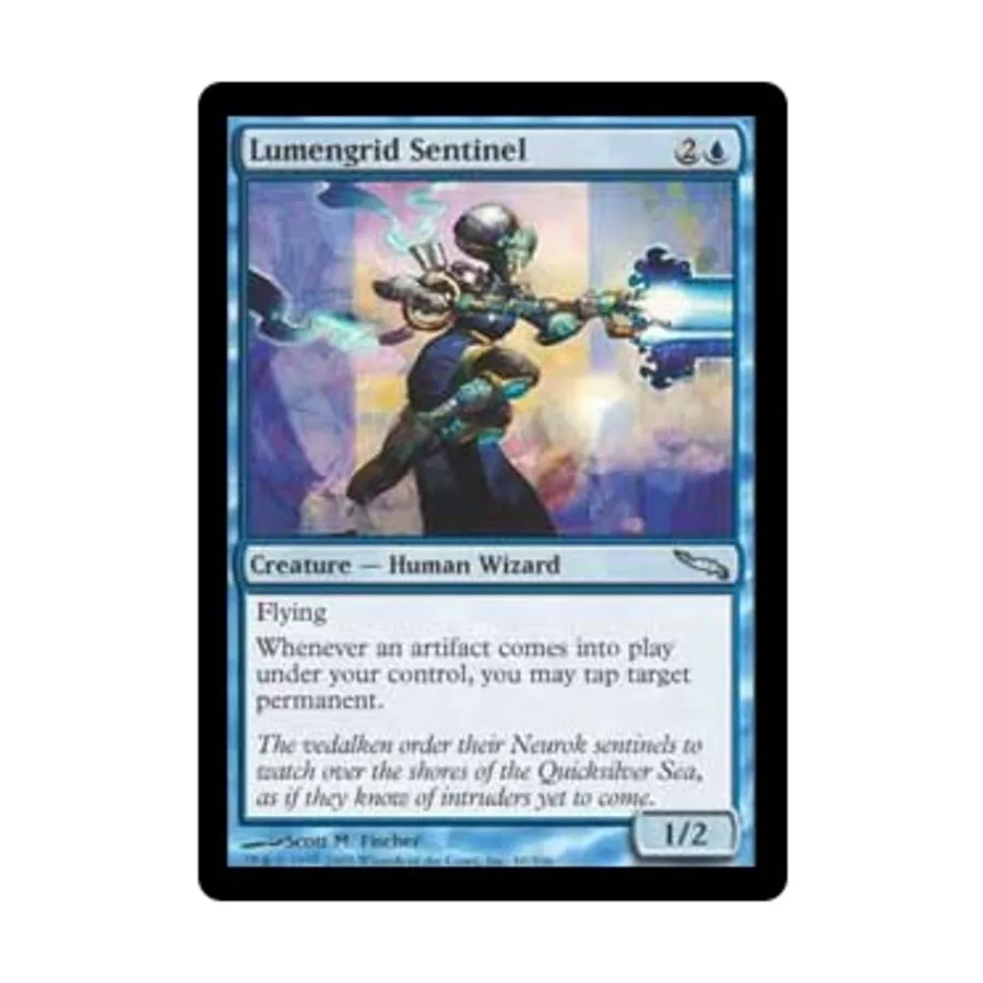 CCG Люменгрид Страж (U), MTG - Mirrodin
CCG Люменгрид Страж (U), MTG - Mirrodin