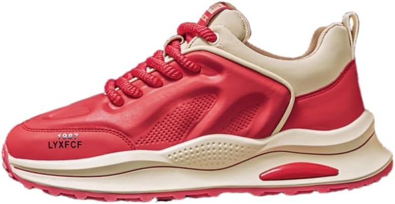 Мужские модные спортивные кроссовки, шнурованные повседневные туфли, мягкая и гибкая подошва из ПВХ, подходят для повседневного использования в любое время года Spkfhd, красный
Мужские модные спортивные кроссовки, шнурованные повседневные туфли, мягкая и гибкая подошва из ПВХ, подходят для повседневного использования в любое время года Spkfhd, красный