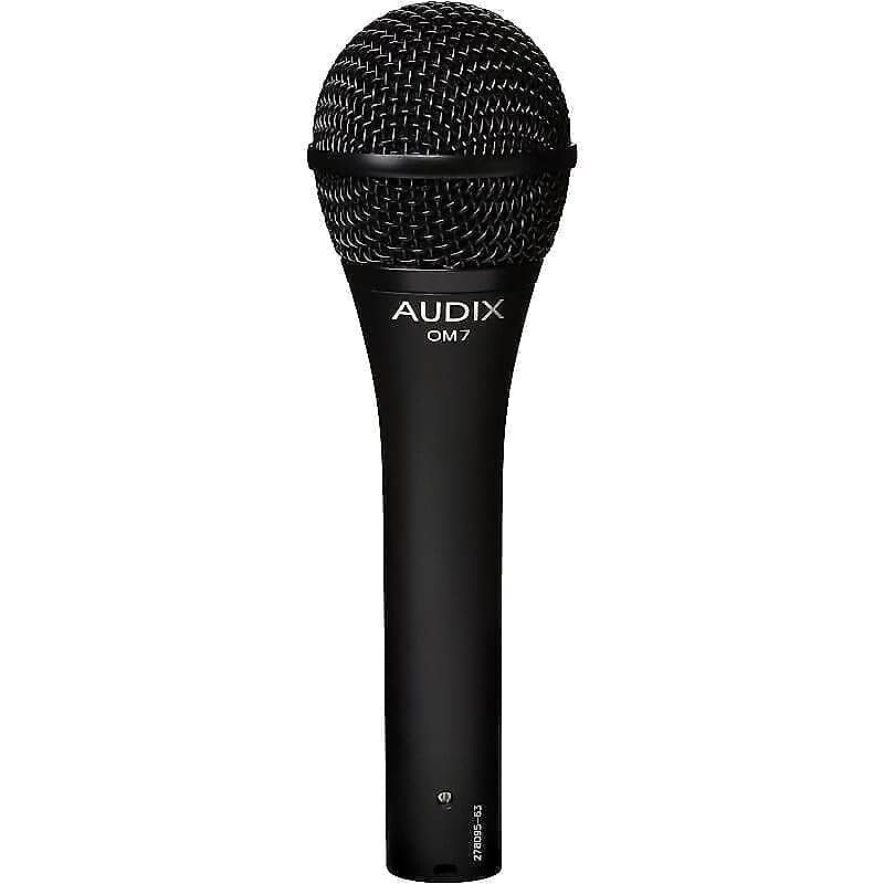 Динамический вокальный микрофон Audix OM7 Handheld Hypercardioid Dynamic Vocal Microphone
Динамический вокальный микрофон Audix OM7 Handheld Hypercardioid Dynamic Vocal Microphone