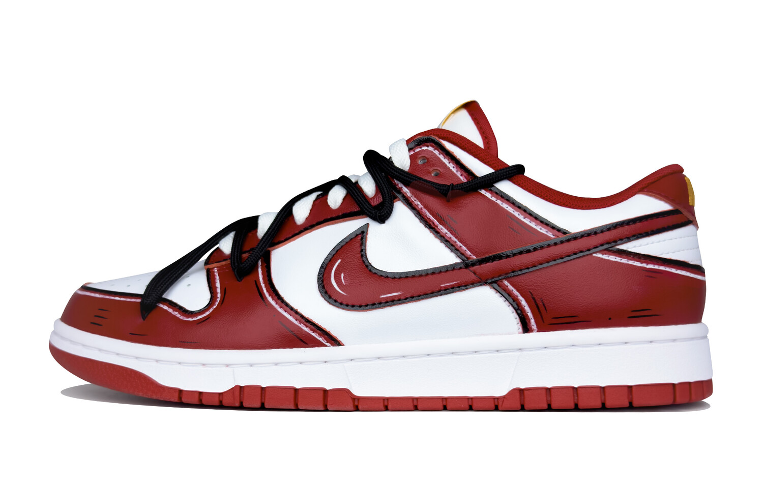 Кроссовки Nike Dunk Skateboarding Shoes Men Low-top Red/white/black, темно-красный/белый/белый/черный
Кроссовки Nike Dunk Skateboarding Shoes Men Low-top Red/white/black, темно-красный/белый/белый/черный