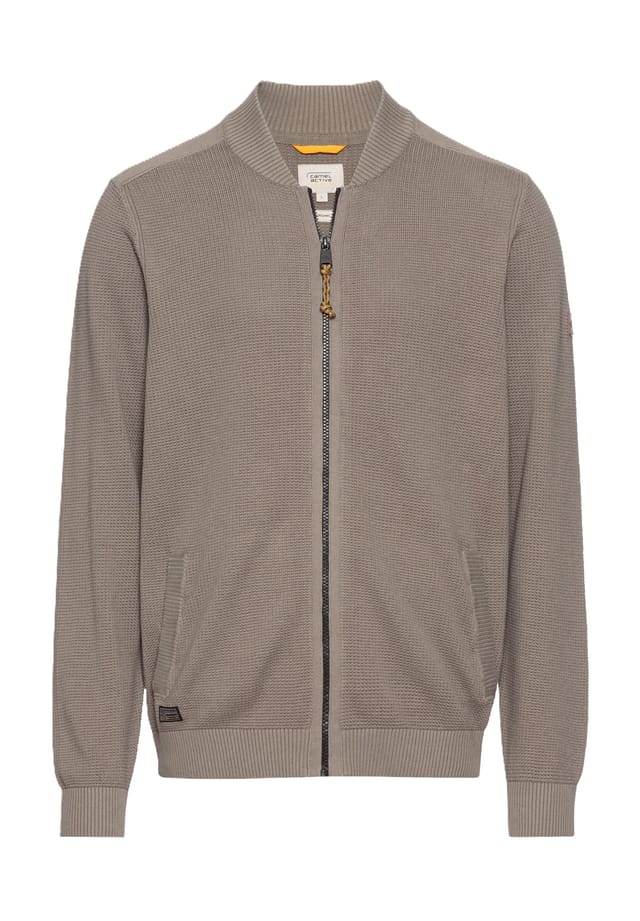 Кардиган с воротником-стойкой Camel Active, серый
Кардиган с воротником-стойкой Camel Active, серый