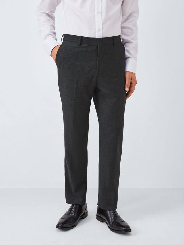 Полуприлегающие брюки из шерстяной смеси Slim Fit John Lewis, Charcoal
Полуприлегающие брюки из шерстяной смеси Slim Fit John Lewis, Charcoal