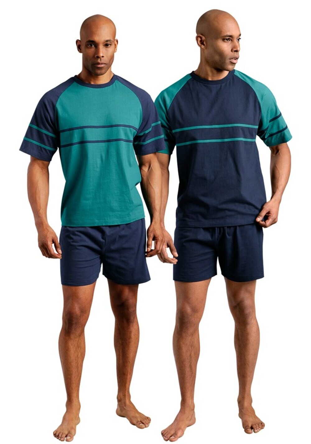 Короткая пижама LE JOGGER, морской синий/безин
Короткая пижама LE JOGGER, морской синий/безин