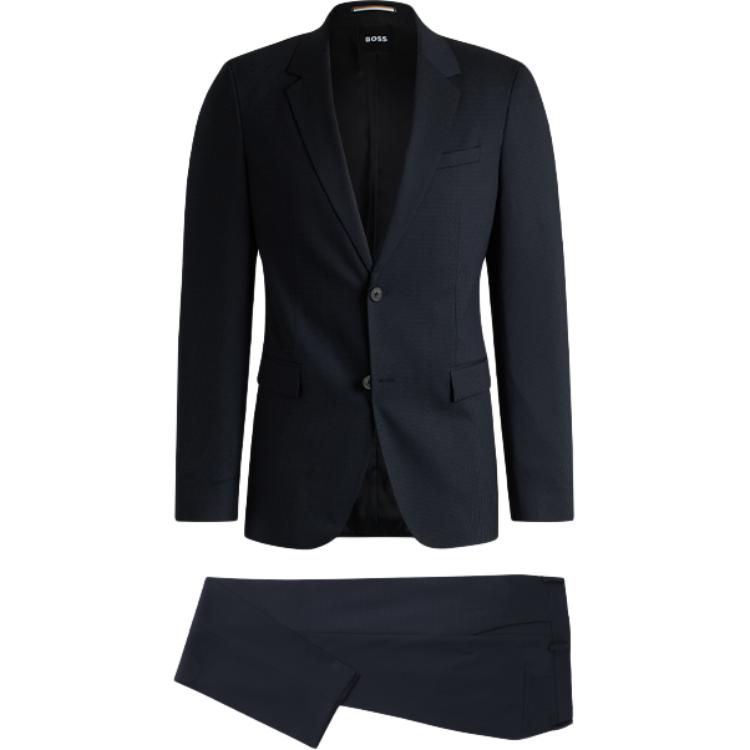 HUGO BOSS Костюм деловой мужской SS25 Dark Blue
HUGO BOSS Костюм деловой мужской SS25 Dark Blue