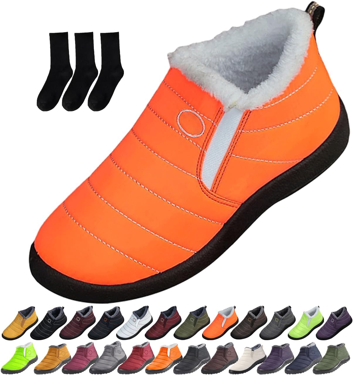 Женские и мужские снежные ботинки, утепленные ботильоны для снега, удобные легкие кроссовки, теплая и комфортная обувь на зиму Generic, оранжевый
Женские и мужские снежные ботинки, утепленные ботильоны для снега, удобные легкие кроссовки, теплая и комфортная обувь на зиму Generic, оранжевый