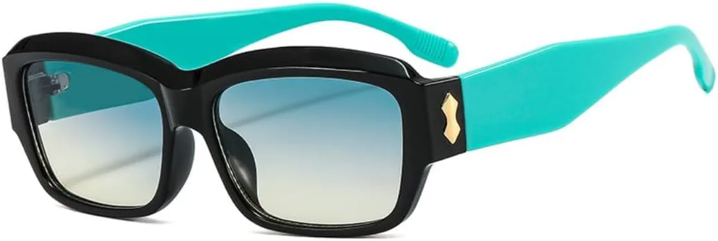 Маленькие квадратные солнцезащитные очки для женщин, путешествий, мужчин, винтажные, ретро, с защитой от УФ-излучения UV400, прямоугольные UATXTAU, Black Green
Маленькие квадратные солнцезащитные очки для женщин, путешествий, мужчин, винтажные, ретро, с защитой от УФ-излучения UV400, прямоугольные UATXTAU, Black Green