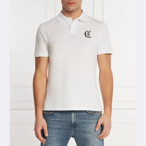 Рубашка поло стандартного кроя Just Cavalli, белый 
Рубашка поло стандартного кроя Just Cavalli, белый