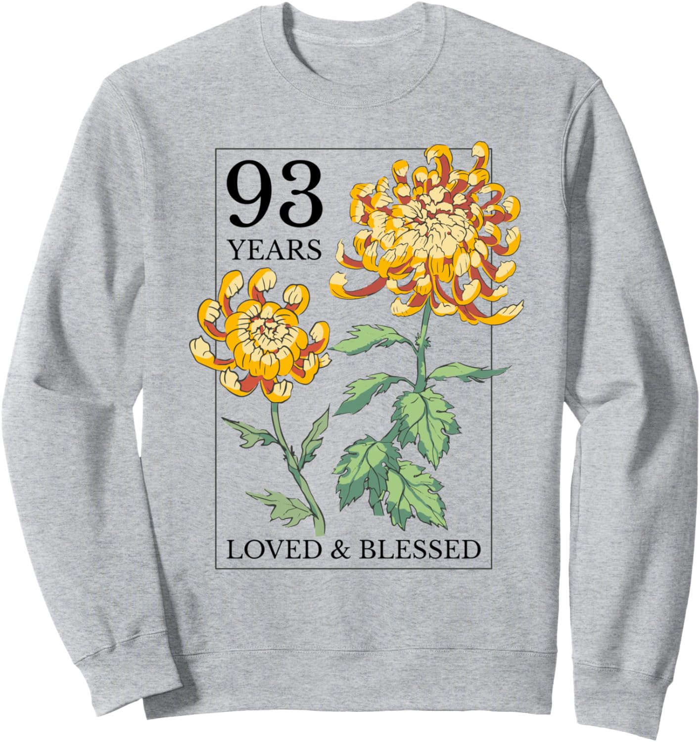 93 года любви и благословения. Цветочный штамп. Толстовка в честь 93-летия Omg Its My Birthday Happy Birthday Shirts, серый
93 года любви и благословения. Цветочный штамп. Толстовка в честь 93-летия Omg Its My Birthday Happy Birthday Shirts, серый