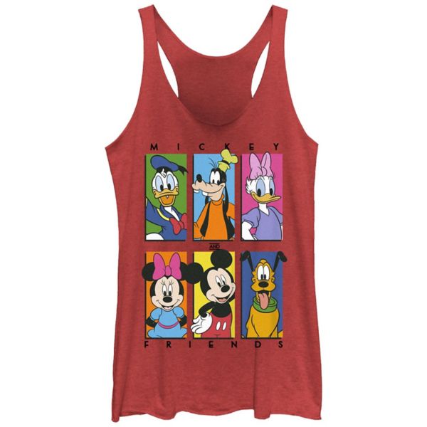 Футболка-майка с вырезом на спине для девочек "Микки Маус и друзья" Disney, цвет red heather
Футболка-майка с вырезом на спине для девочек "Микки Маус и друзья" Disney, цвет red heather