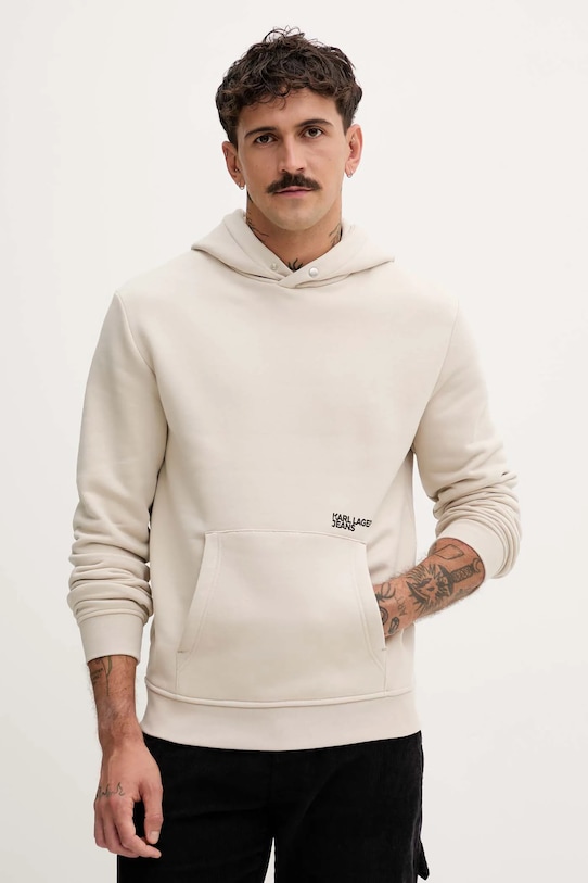 Толстовка Karl Lagerfeld Jeans, бежевый
Толстовка Karl Lagerfeld Jeans, бежевый