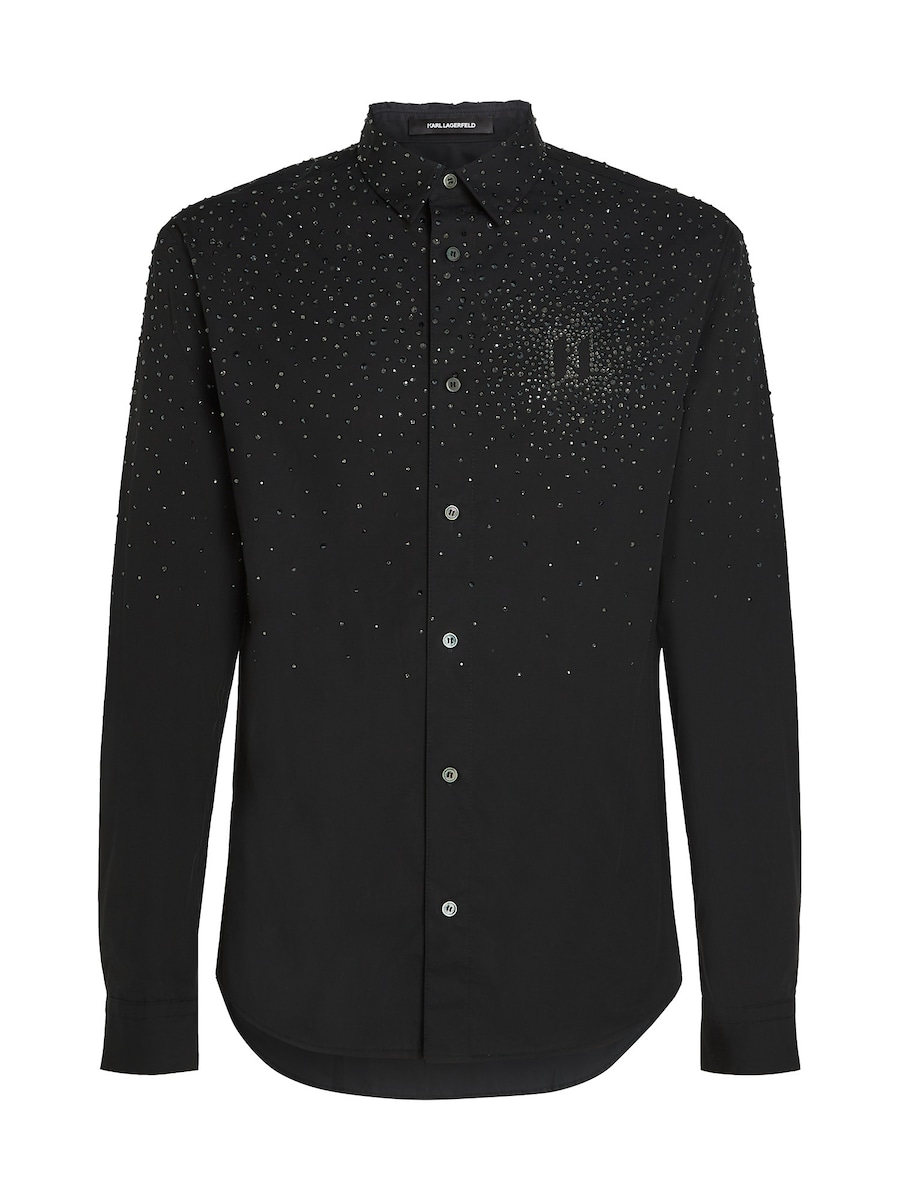 Рубашка на пуговицах классического кроя Karl Lagerfeld RHINESTONE DEGRADÉ, черный
Рубашка на пуговицах классического кроя Karl Lagerfeld RHINESTONE DEGRADÉ, черный