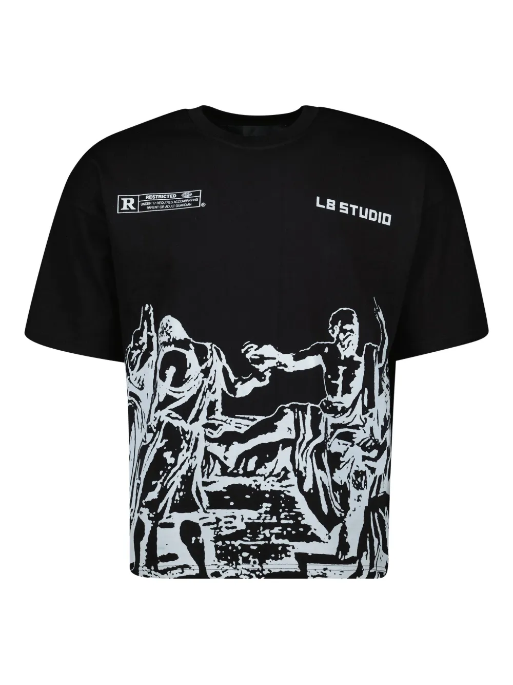 Хлопковая футболка «Сократ» L8 Studio, черный
Хлопковая футболка «Сократ» L8 Studio, черный