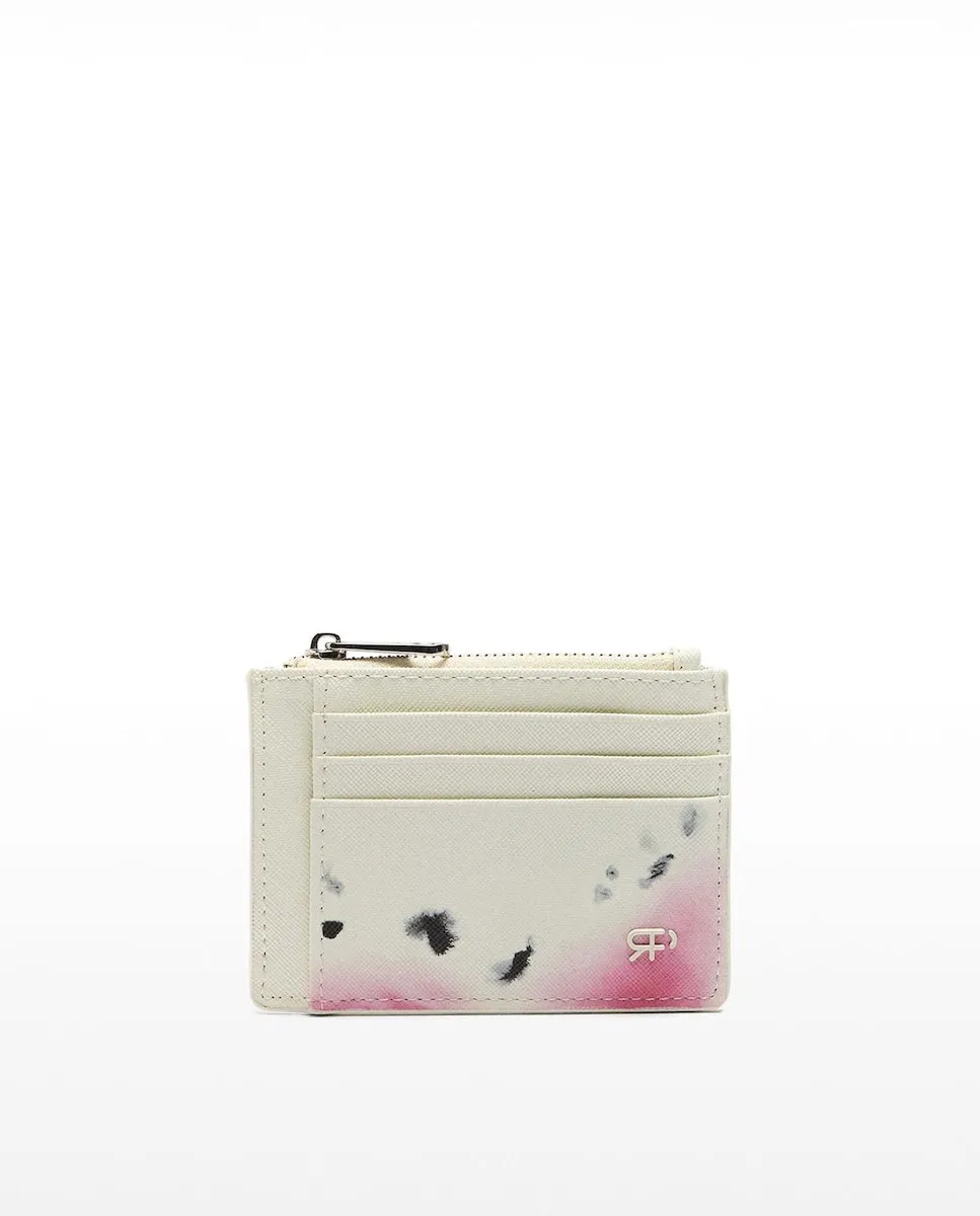 Маленький женский кошелек для карточек с молнией и акварельным принтом Parfois, многоцветный
Маленький женский кошелек для карточек с молнией и акварельным принтом Parfois, многоцветный