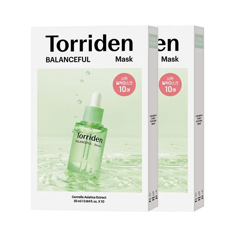 Успокаивающая увлажняющая маска для лица с центеллой азиатской TORRIDEN
Успокаивающая увлажняющая маска для лица с центеллой азиатской TORRIDEN