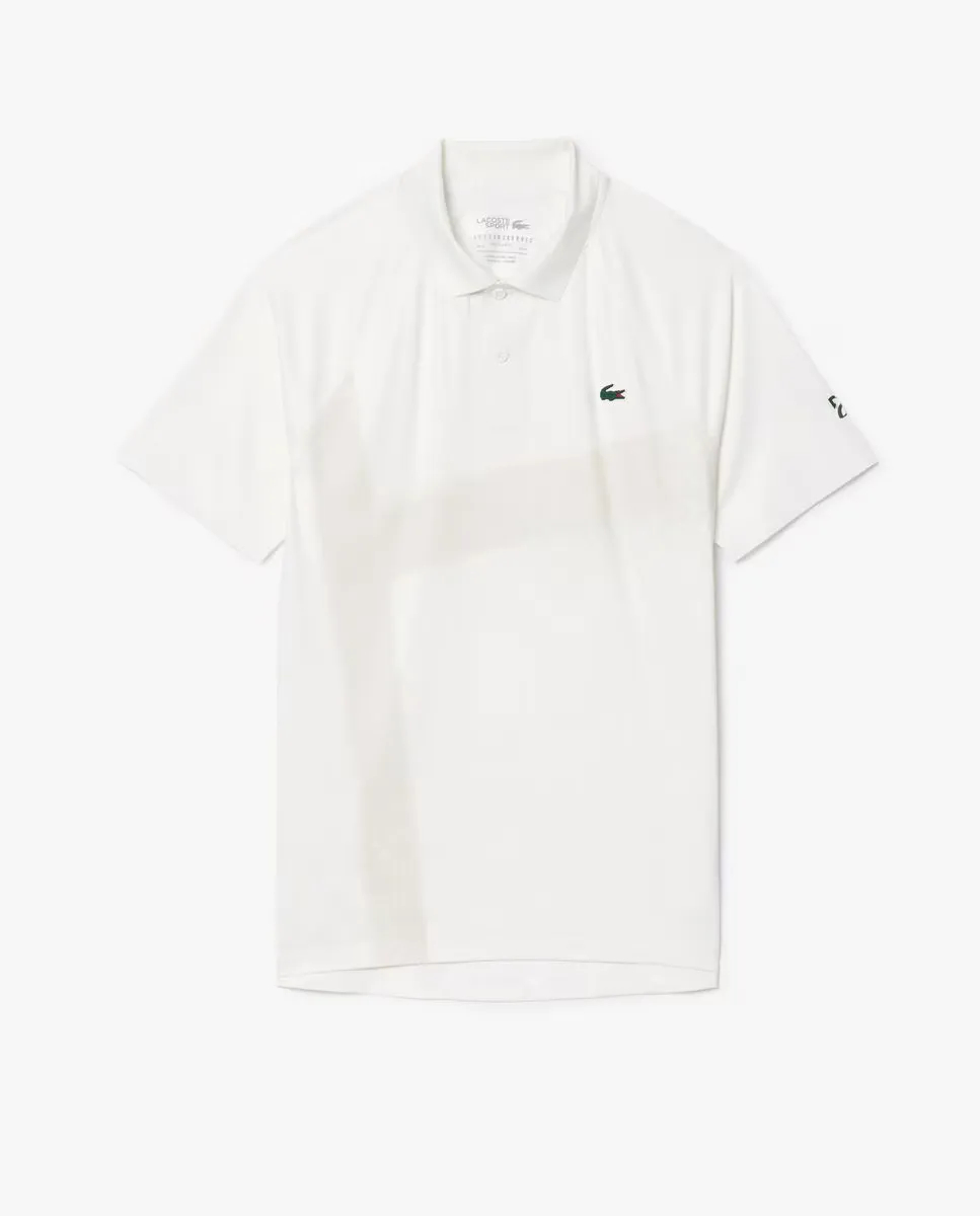 Официальная мужская рубашка-поло с короткими рукавами Tennis x Novak Djokovic Lacoste, белый
Официальная мужская рубашка-поло с короткими рукавами Tennis x Novak Djokovic Lacoste, белый