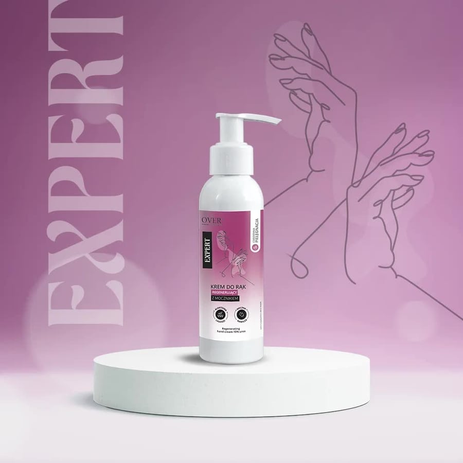 Регенерирующий крем для рук с мочевиной 125 мл Over Cosmetics
Регенерирующий крем для рук с мочевиной 125 мл Over Cosmetics