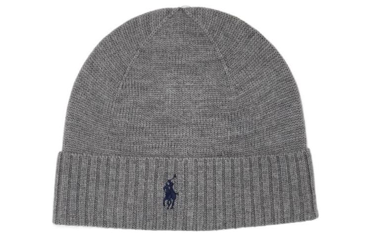 Вышитая вязаная шапка с пони Polo Ralph Lauren, серый
Вышитая вязаная шапка с пони Polo Ralph Lauren, серый