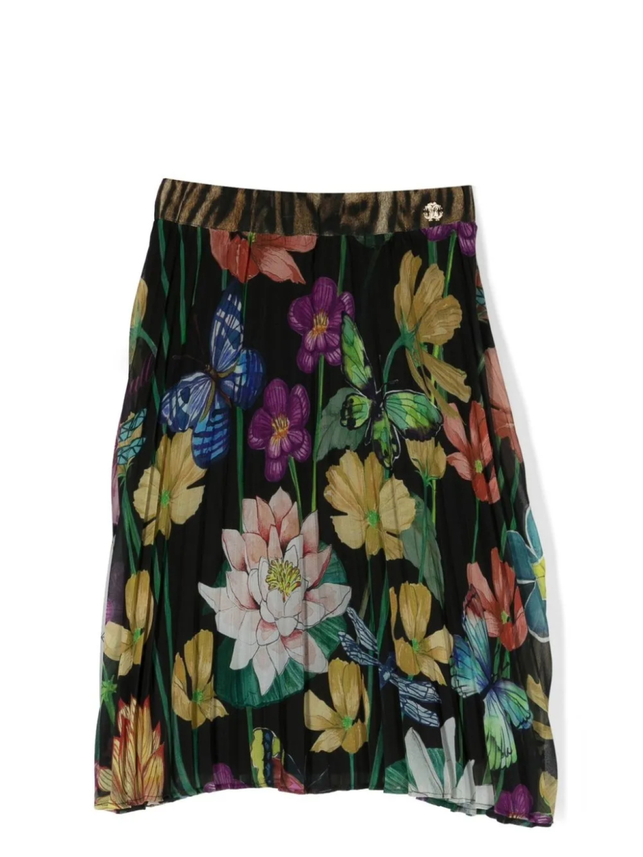 Roberto Cavalli Junior юбка с цветочным принтом и складками, черный
Roberto Cavalli Junior юбка с цветочным принтом и складками, черный