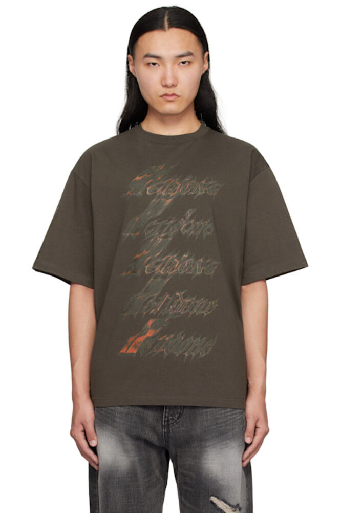 Футболка с логотипом Grey Spark We11done 
Футболка с логотипом Grey Spark We11done