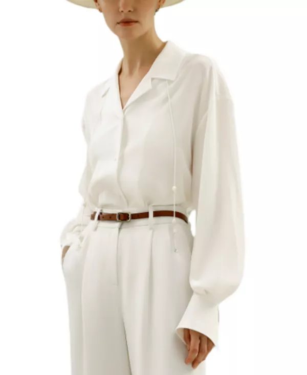 Шелковые блузки с завязками Lilysilk, белый
Шелковые блузки с завязками Lilysilk, белый