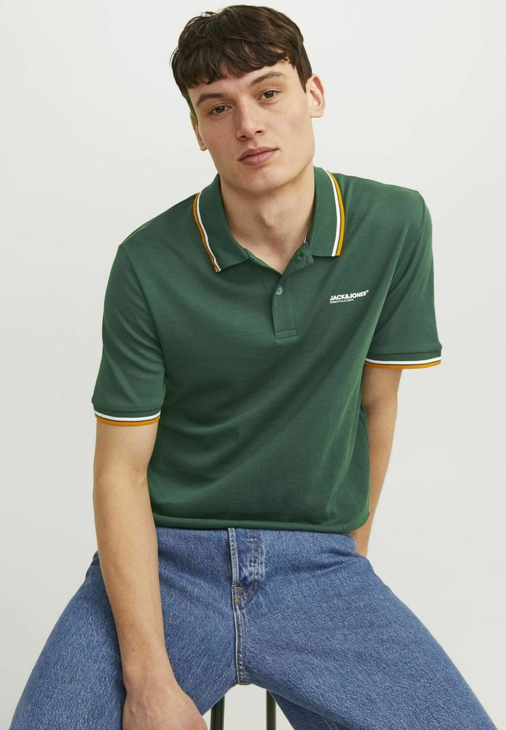 Рубашка поло 2ER-PACK Jack & Jones, темно-синий 
Рубашка поло 2ER-PACK Jack & Jones, темно-синий