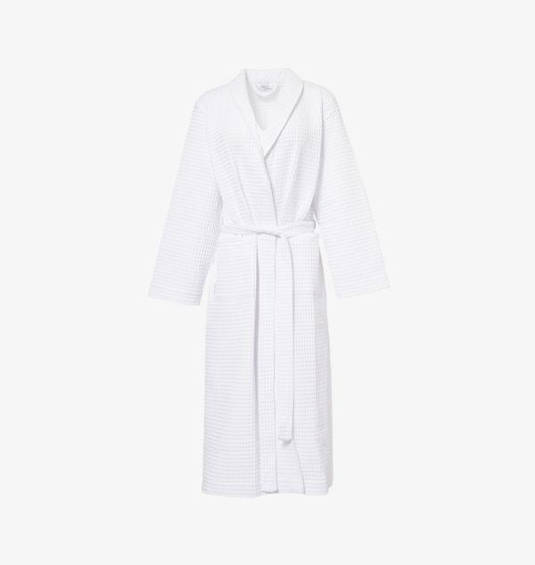 Халат из хлопчатобумажной ткани с вафельной текстурой Lounge Underwear, белый
Халат из хлопчатобумажной ткани с вафельной текстурой Lounge Underwear, белый