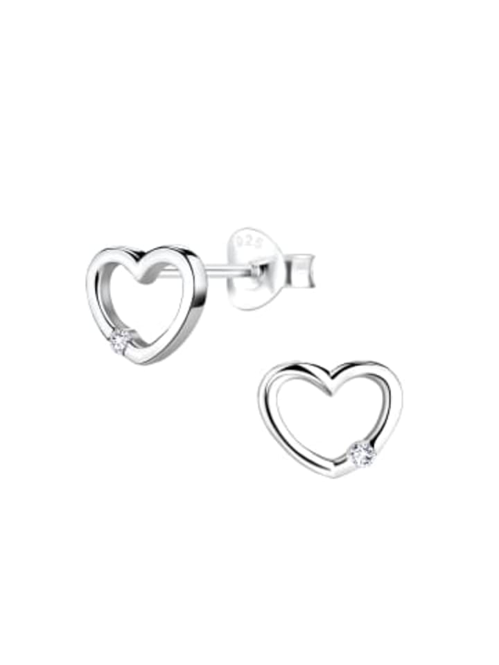 Alexander York Серьги-гвоздики в форме сердца из серебра 925 пробы, комплект из 2 штук
Alexander York Серьги-гвоздики в форме сердца из серебра 925 пробы, комплект из 2 штук