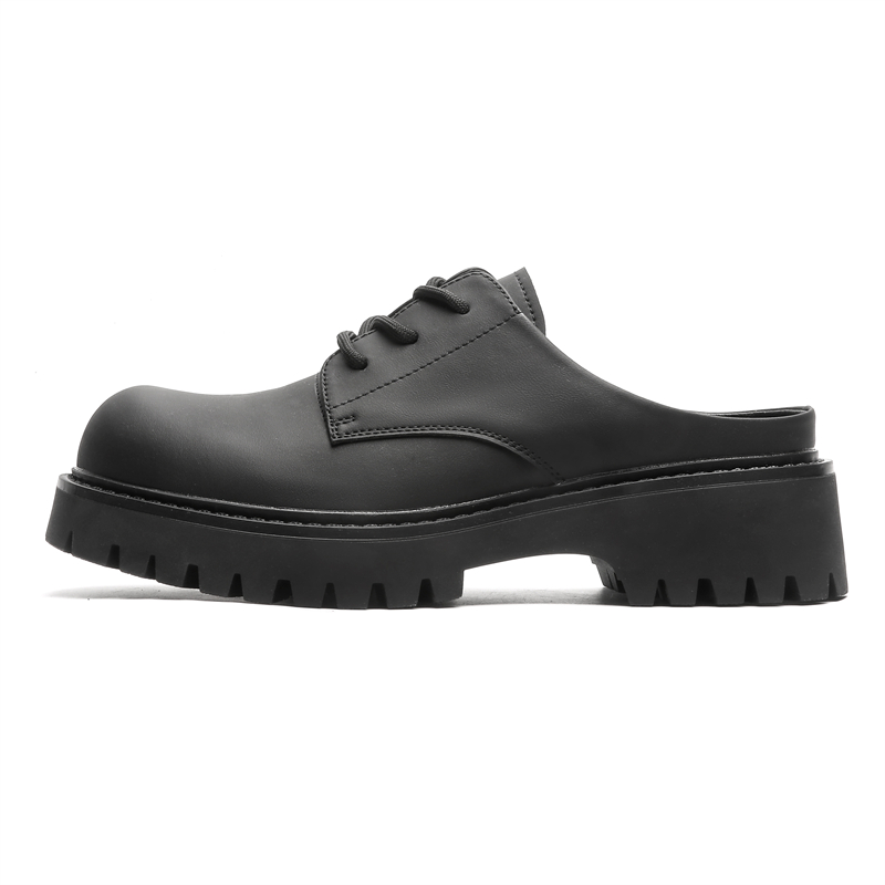 Лоумайк Мужские черные тапочки с закрытым носком 
Лоумайк Мужские черные тапочки с закрытым носком