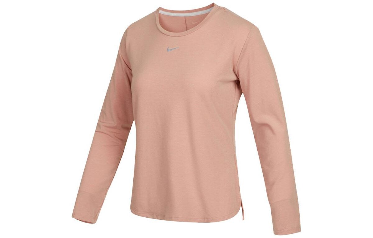 Футболка-пуловер Dri-FIT One Luxe с круглым вырезом и длинными рукавами «Rose Retro Gray» Nike
Футболка-пуловер Dri-FIT One Luxe с круглым вырезом и длинными рукавами «Rose Retro Gray» Nike