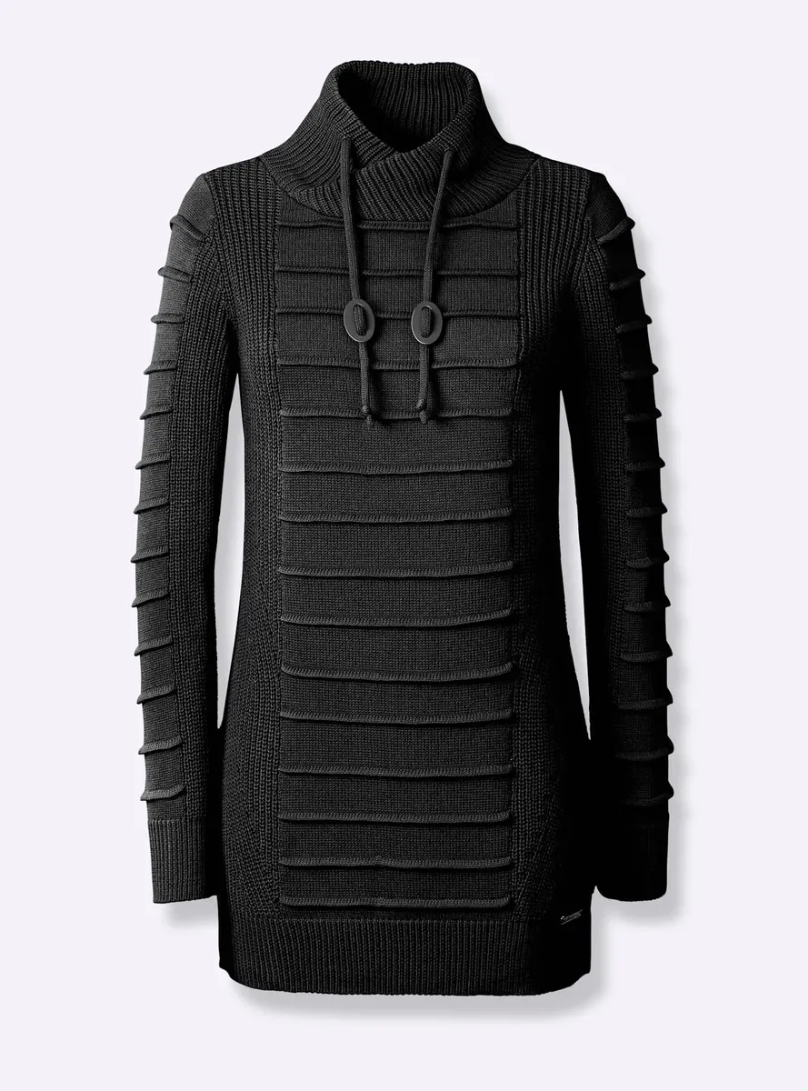 Повседневный образ Длинный пуловер "Длинный пуловер" Casual Looks, черный
Повседневный образ Длинный пуловер "Длинный пуловер" Casual Looks, черный