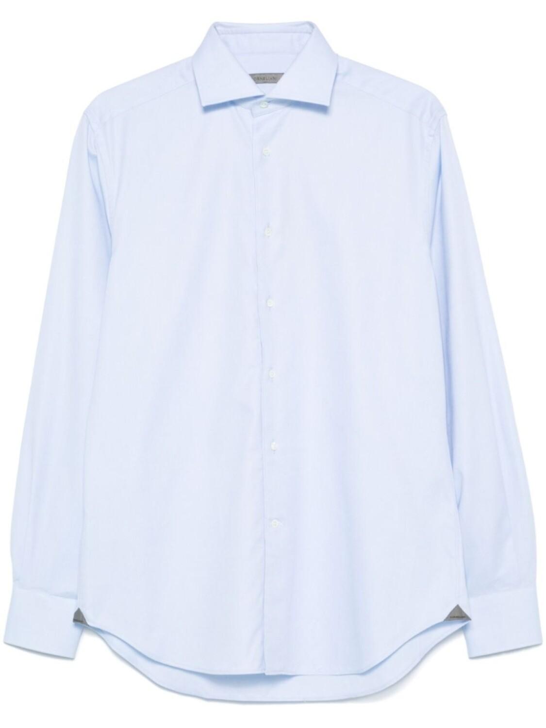 Рубашка Corneliani с классическим воротником, синий
Рубашка Corneliani с классическим воротником, синий